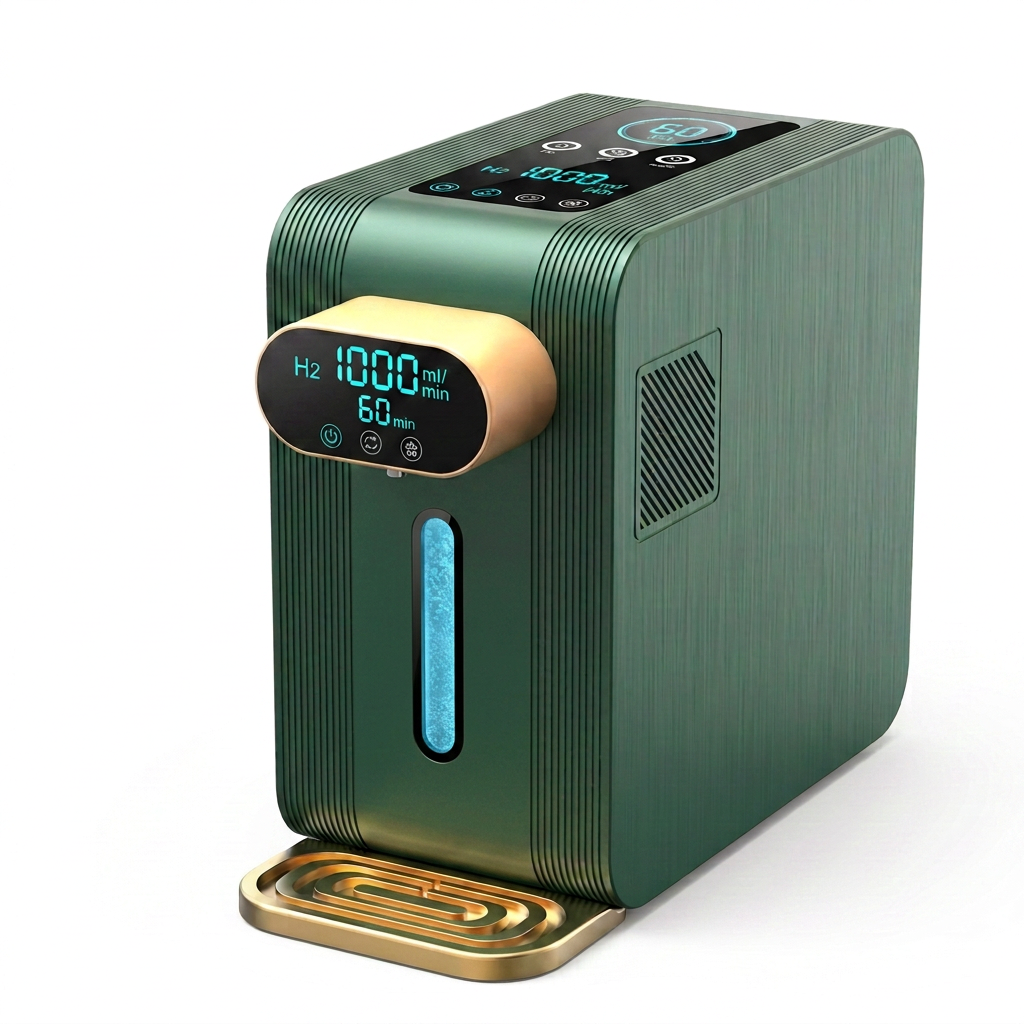 Combined 1000 ml/min Hydrogen Water + Inhalation Machine