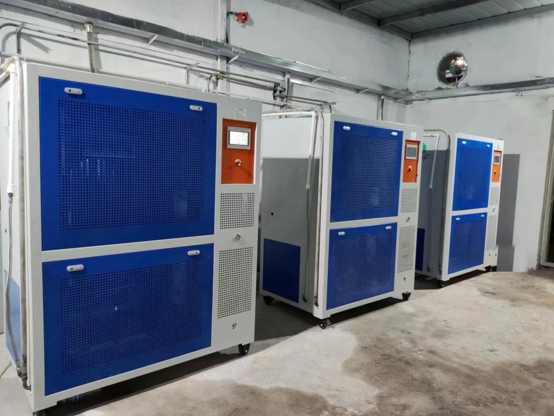Glasshouse Boiler Oxyhydrogen Generator units installed in a boiler plant room
